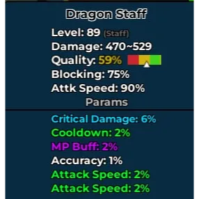 Level Bound | Dragon Staff