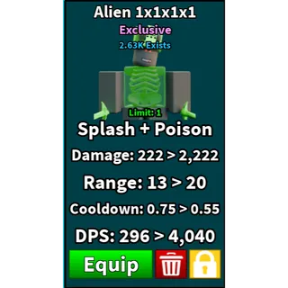 Slop Tower Defense | Alien 1x1x1x1