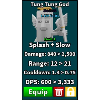 Slop Tower Defense |Tung Tung God
