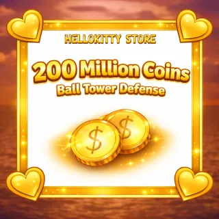 200M Coins Ball Tower Defense