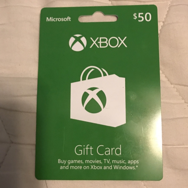 Xbox Gift Card 50 Dollars Xbox Gift Card Gift Cards Gameflip - 50 digital roblox gift card