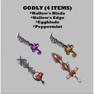 MM2 Hallow's Edge (4 ITEMS)