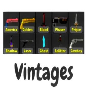 VINTAGES SET MM2