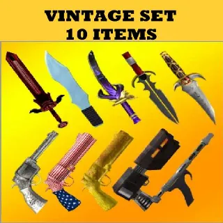 Vintage Set (10 Items)