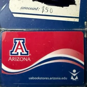 $50.00 USD University of Arizona Bookstore