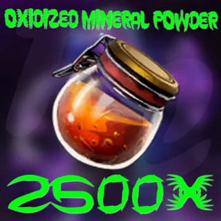 Oxidized Mineral Powder | 2 500x