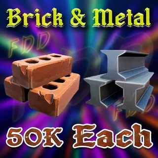 50K Each Brick Metal