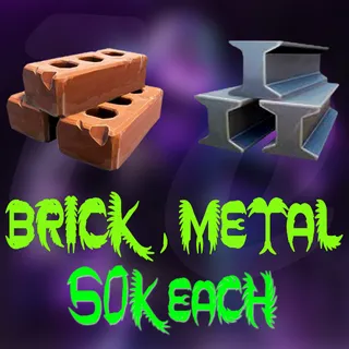 50K Each Brick Metal