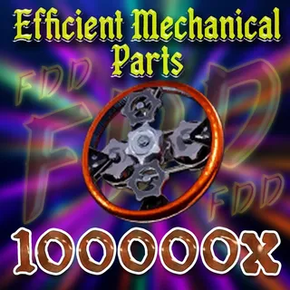 Efficient Mechanical Parts 100k