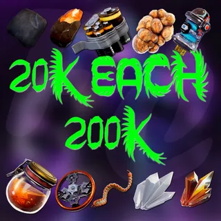 BUNDLE| 200K CRAFTING MATS