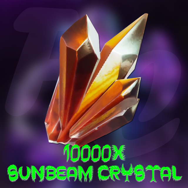 Sunbeam Crystal 10 000x Game Items Gameflip