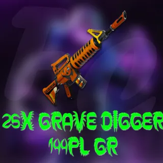Grave Digger 25x