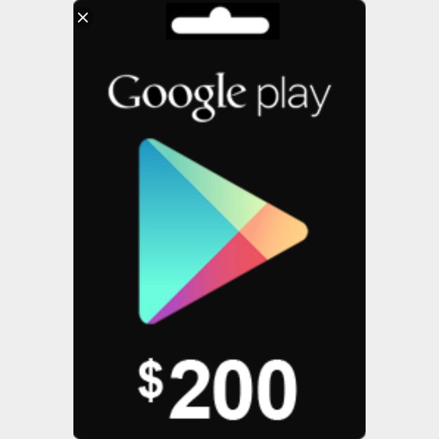 $200 google play card