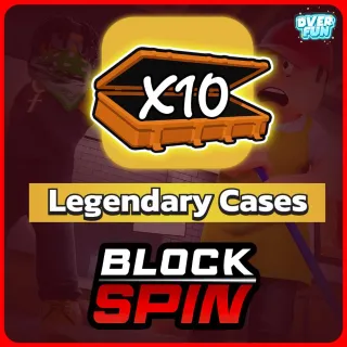 CHEAP!!✅ Legendary Cases x10 | Game Roblox Map [ Blockspin Block Spin ]