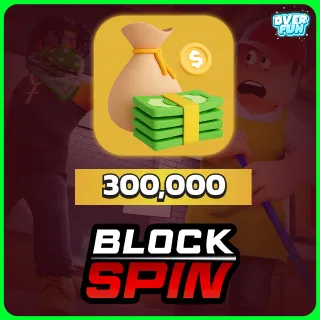 Cheap ✅  $ 300,000 | Account Cash 💸 Game Roblox Map [ Blockspin Block Spin ]