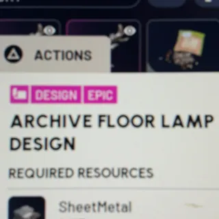 Archive floor Lamp