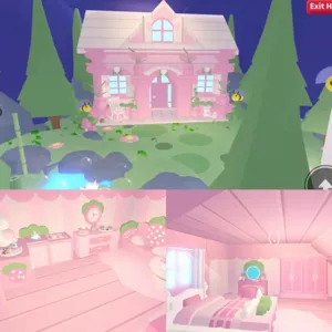 strawberry adopt me home