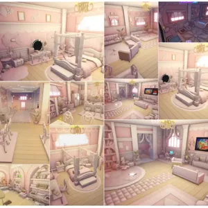 detailed coquette house