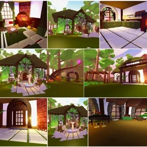 Adopt Me Enchanted Forest Cottage ✨🏡