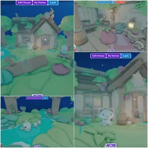 Adopt Me Home House Build Overgrown Cabin House