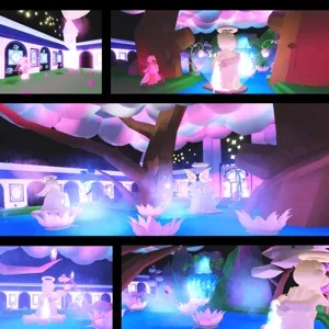 Butterfly Sanctuary – Adopt Me Home House Glitch Build