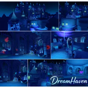 Midnight Castle Home 🌙