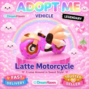 adopt me latte vehicle