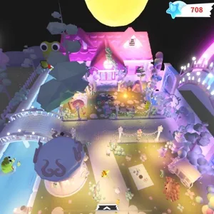 Cutesy Hello kitty castle 