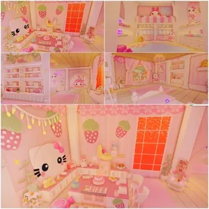 Adorable Hello Kitty Sanrio Dream Home in Adopt Me