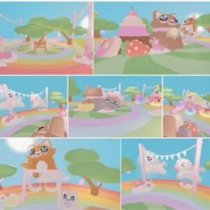 cat cloud adopt me home