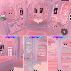 Elegant Starry Winter Night Adopt Me Home House Build