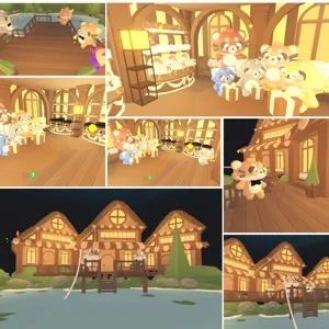 🐾☕ Warm Lakeside Cat Café + Boutique ☕🐾