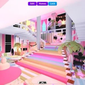 Super preppy royal palace adopt me home / build