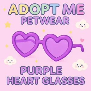 preppy heart glasses