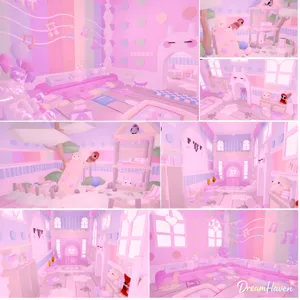 pastel bunny playhouse