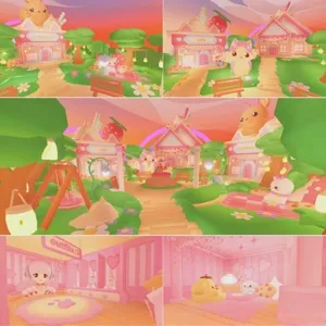 Adopt Me Home / Town – Glitch Build