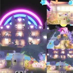 Beautiful Hello Kitty Adopt Me Home Castle ✨