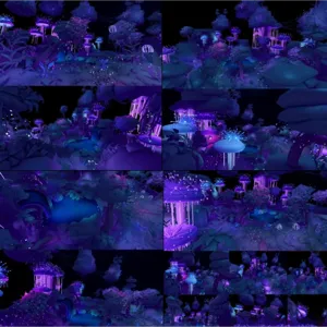 living light forest
