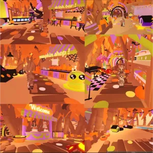 adopt me Halloween home