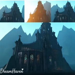 beautiful gothic castle