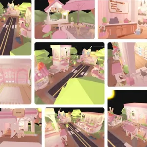 Adopt Me Cat House Town