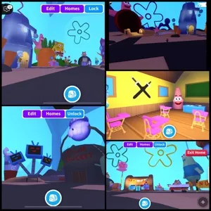 Big adopt me home house build SpongeBob SquarePants Bikini Bottom 