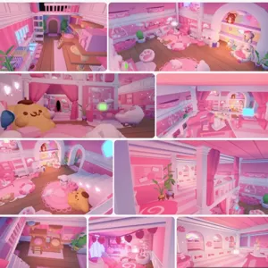 pink cutesy kawaii house