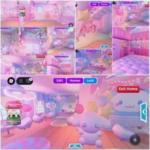 Cinnamoroll kawaii adopt me home house build 