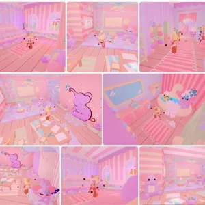 🏡🐘 Pastel Elephant Daycare Queenslander – Adopt Me Home 🎀🌈