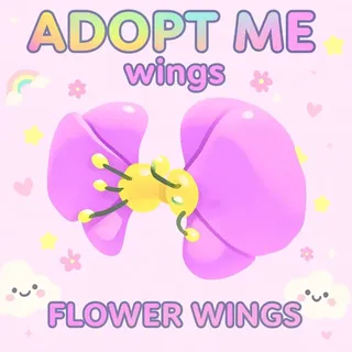 adopt me flower wings