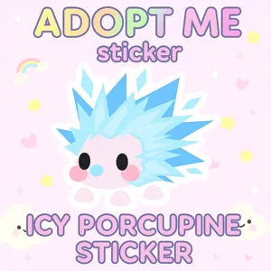adopt me sticker
