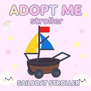 adopt me stroller
