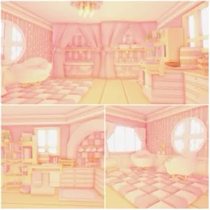 Tiny but Mighty Pink Adopt Me Grind Home House Build