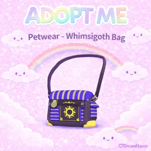 goth adopt me petwear